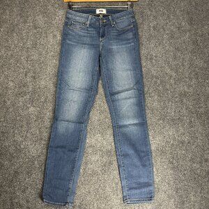Paige Jeans Womens 26 Verdugo Ankle Cotton Stretch Medium Wash Pockets